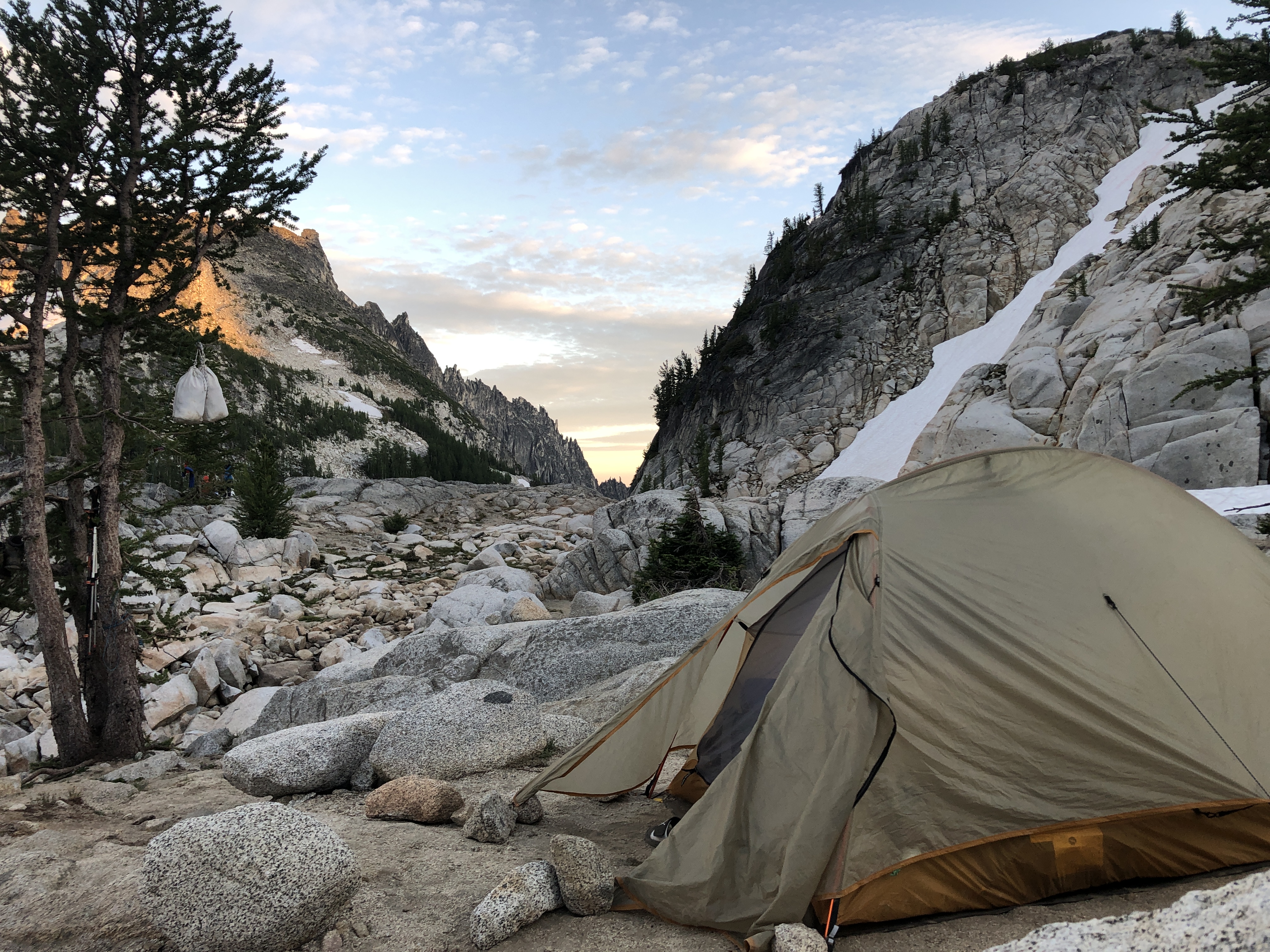 Camp near Inspiration
